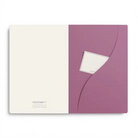 Leuchtturm1917 Jottbook Pur A5 80 Numaralandırılmış Sayfa Düz 3'Lü Paket Defter Dusty Rose 400688