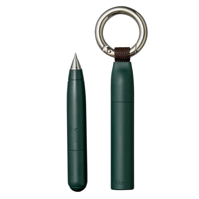 Uni Ball & Knot Çantaya Takılabilir Jetstream Tükenmez Kalem 0.5 Mm Sedir Yeşili
