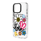 Love Bloom-Clear Kılıf Magsafe Özellikli - Iphone 16