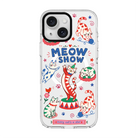 Meow Show-Clear Kılıf Magsafe Özellikli - Iphone 15
