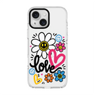 Love Bloom-Clear Kılıf Magsafe Özellikli - Iphone 16E
