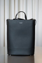 A Piece Of Work-Leather Laptop Bag In Black-1-Milagron.com