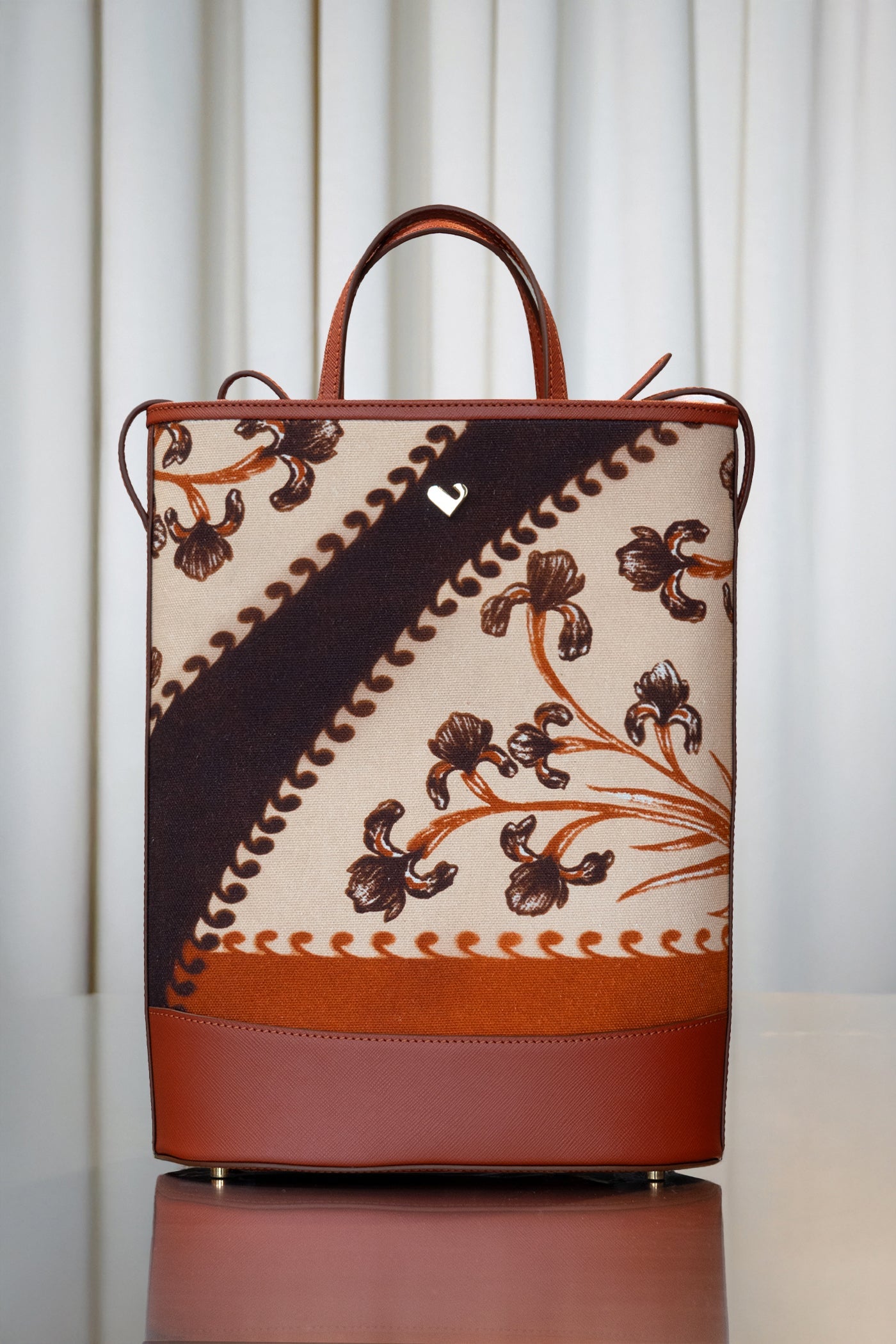 A Piece Of Work-Relic Laptop Bag In Brown-1-Milagron.com