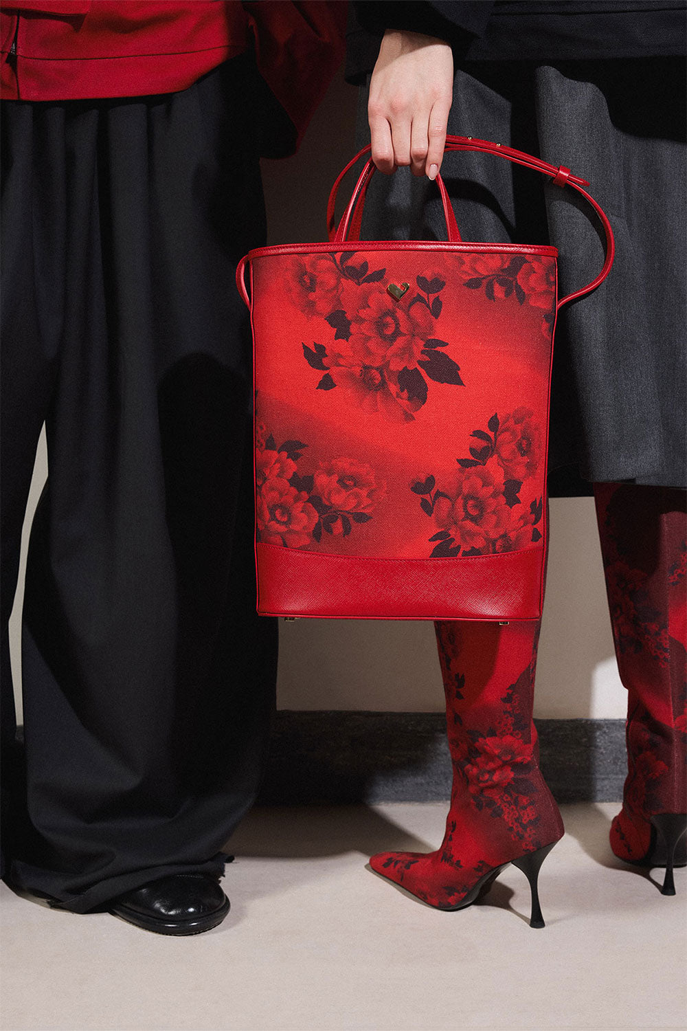 Relic Laptop Bag In Red - 1