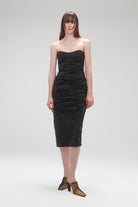 A Piece of Work-Shiny Blaze Cocktail Dress-Elbise-1-Milagron.com