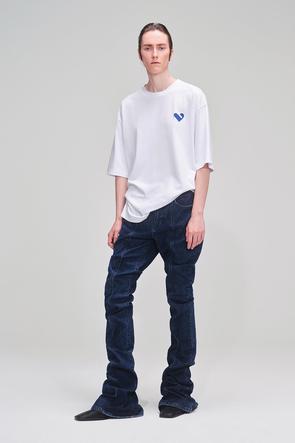 A Piece of Work-Wrinkled Seam Jean-Kot Pantolon-2-Milagron.com