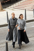 A Simple Way Co-Amy Etek Antrasit-Elbise-1-Milagron.com
