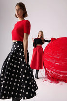 A Simple Way Co-Clara Türk Kırmızısı-Etek-2-Milagron.com