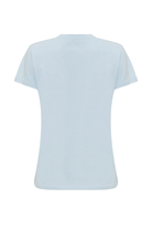 A Simple Way Co-Happy T-shirt Önü Marka Baskılı Mavi-T-Shirts-3-Milagron.com