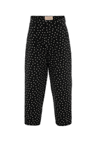 A Simple Way Co-Juliet Puanlı Pantolon-Kumaş Pantolon-4-Milagron.com