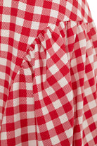 A Simple Way Co-Sofi Etek Kırmızı Beyaz Ekose-Etek-6-Milagron.com