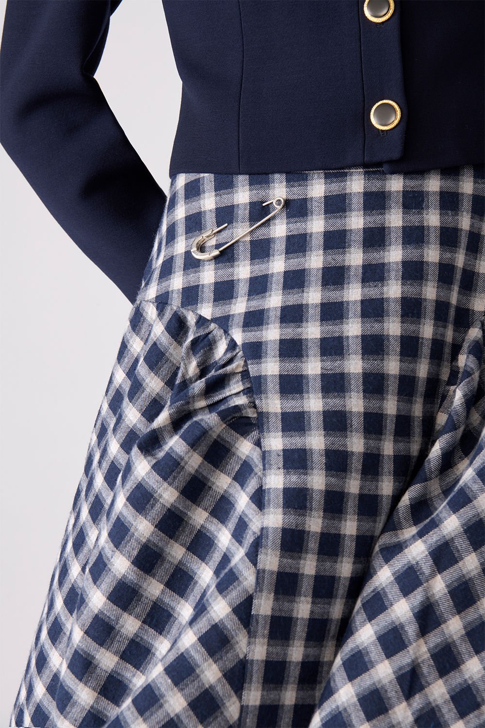 A Simple Way Co-Sofi Lacivert Ekose-Etek-2-Milagron.com