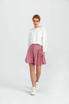 A Simple Way Co-Sparkling Sweatshirt Beyaz-Sweatshirts & Hoodies-1-Milagron.com