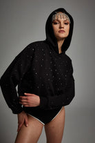 A Simple Way Co-Sparkling Sweatshirt Siyah-Sweatshirts & Hoodies-2-Milagron.com