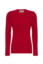 A Simple Way Co-Wear Out Triko Kazak Kırmızı-Body-1-Milagron.com