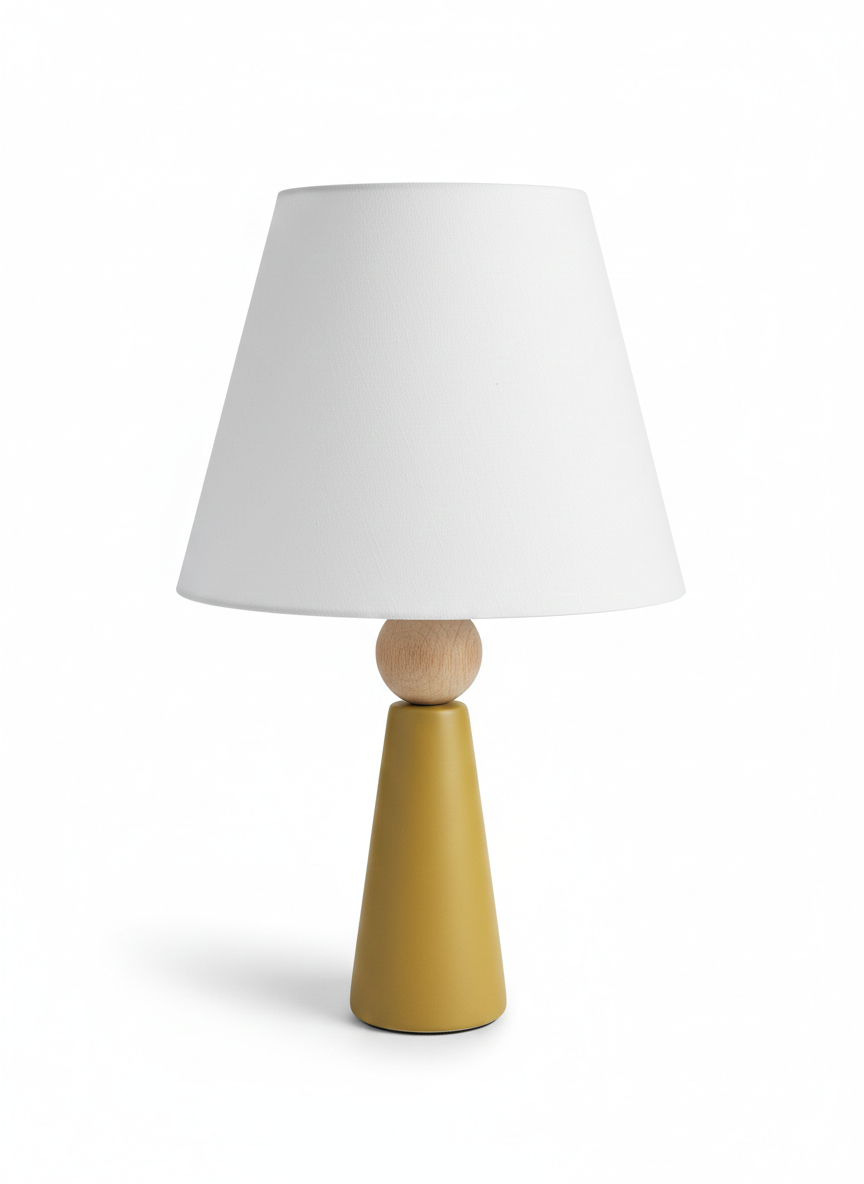 Lumiana-Minoa Masa Lambası-Hardal-Masa Lambası-4-Milagron.com
