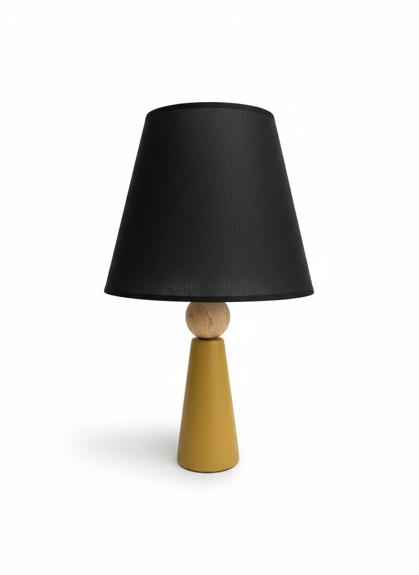 Lumiana-Minoa Masa Lambası-Hardal-Masa Lambası-5-Milagron.com