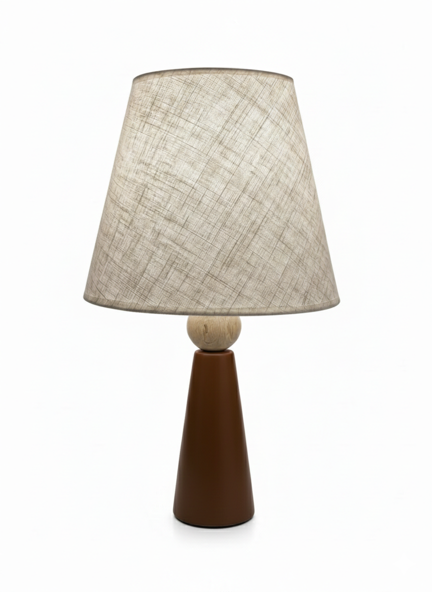 Lumiana-Minoa Masa Lambası-Kahverengi-Masa Lambası-4-Milagron.com