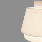 Aspen Sarkit 1L Açik Bej-Kirik Beyaz Ø60X45.4 Cm E27 Led - 2