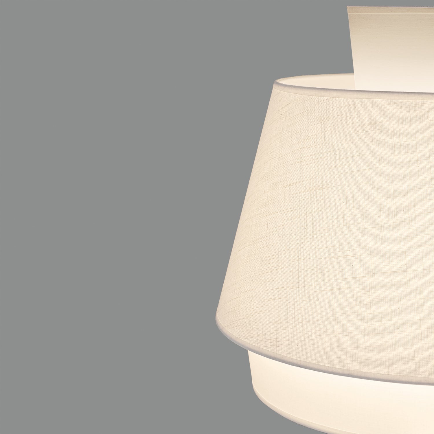 Aspen Sarkit 1L Açik Bej-Kirik Beyaz Ø60X45.4 Cm E27 Led - 2