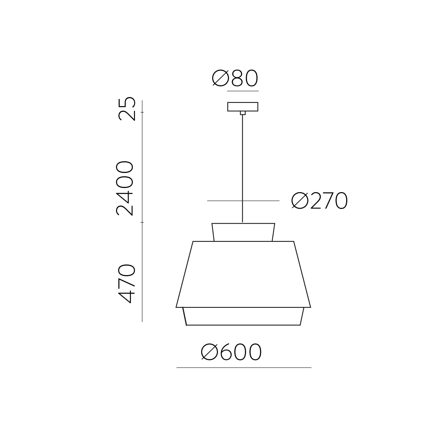Aspen Sarkit 1L Açik Bej-Kirik Beyaz Ø60X45.4 Cm E27 Led - 3