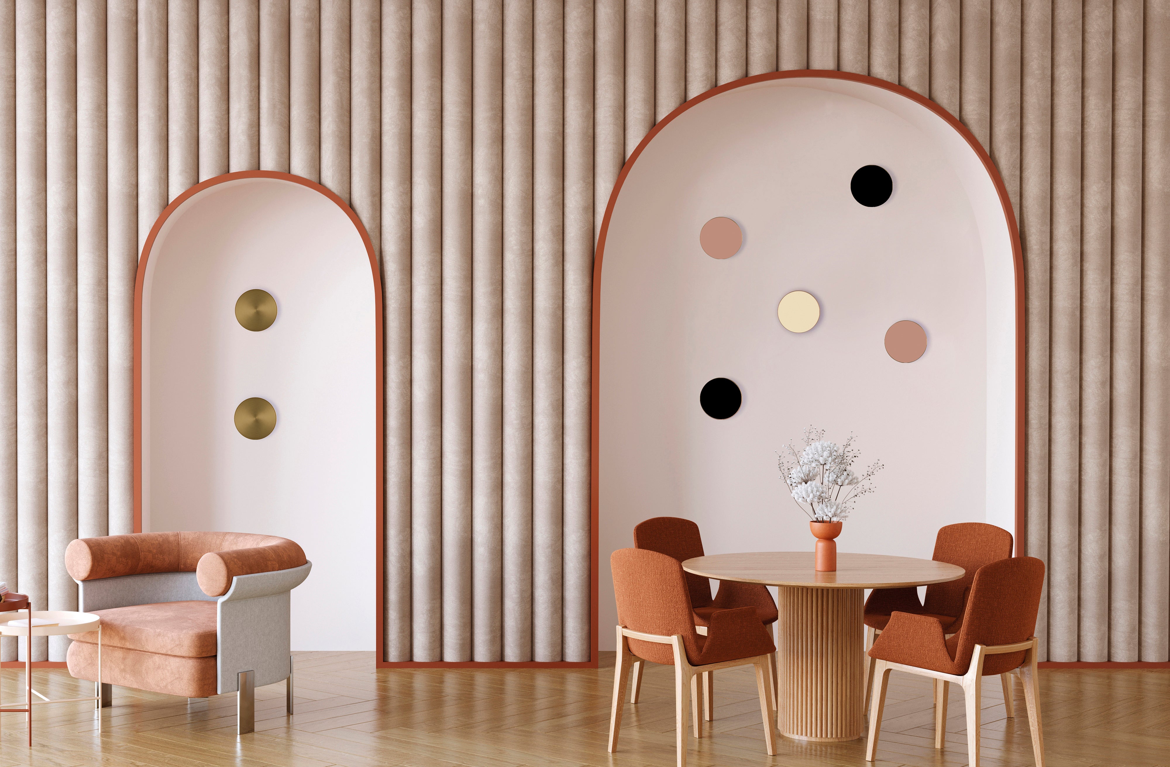 Chamaleon Apli̇k 1L Si̇yah Mermer Ø15X10 Cm Led 1X105W 3000K