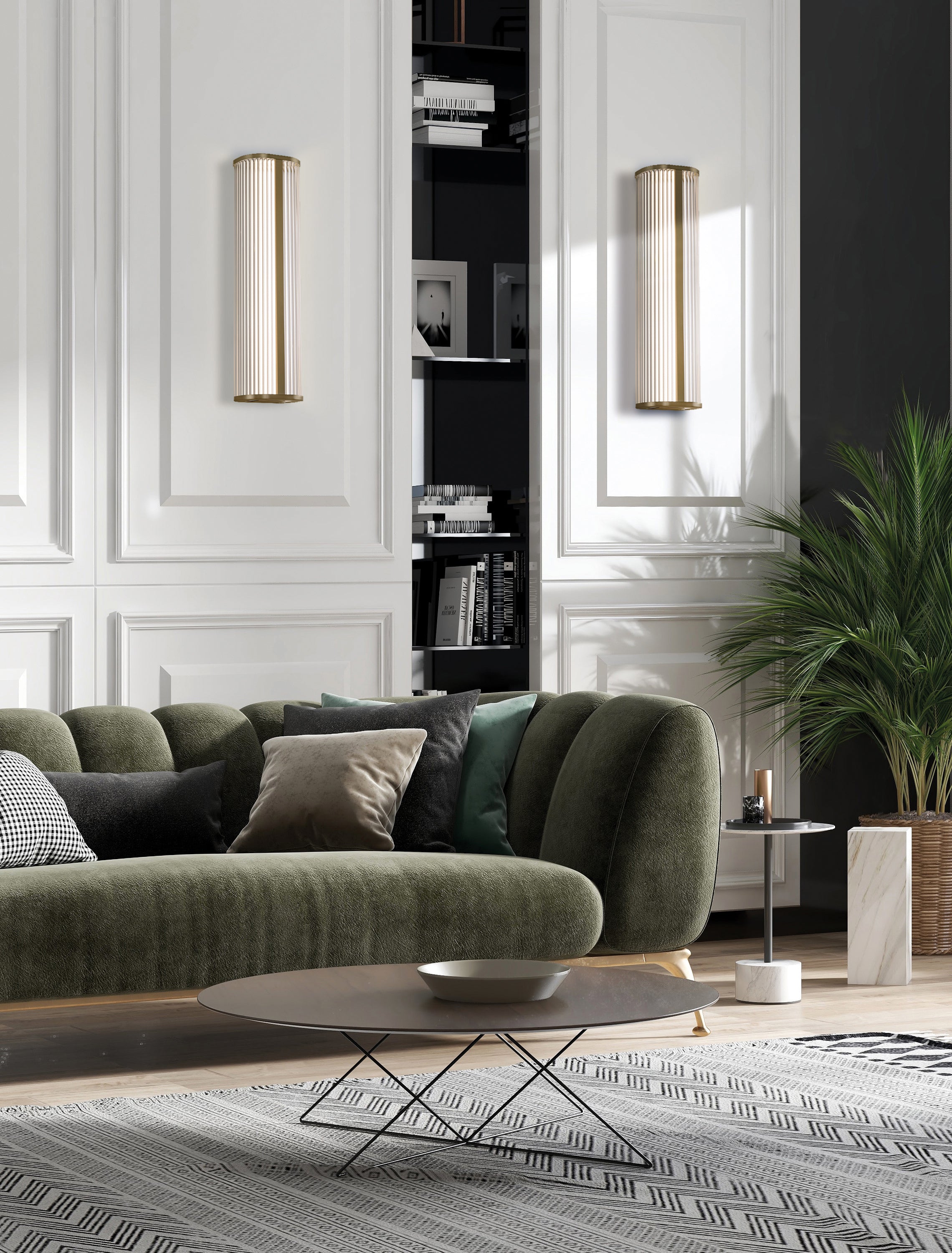 Diva Aplik 1L Gold Ø16,5X30 Cm 2700K Led 18W