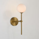 DORIS APLİK 1L OPAL-ANTIKA GOLD Ø12X40 CM 1XG9 LED IP20