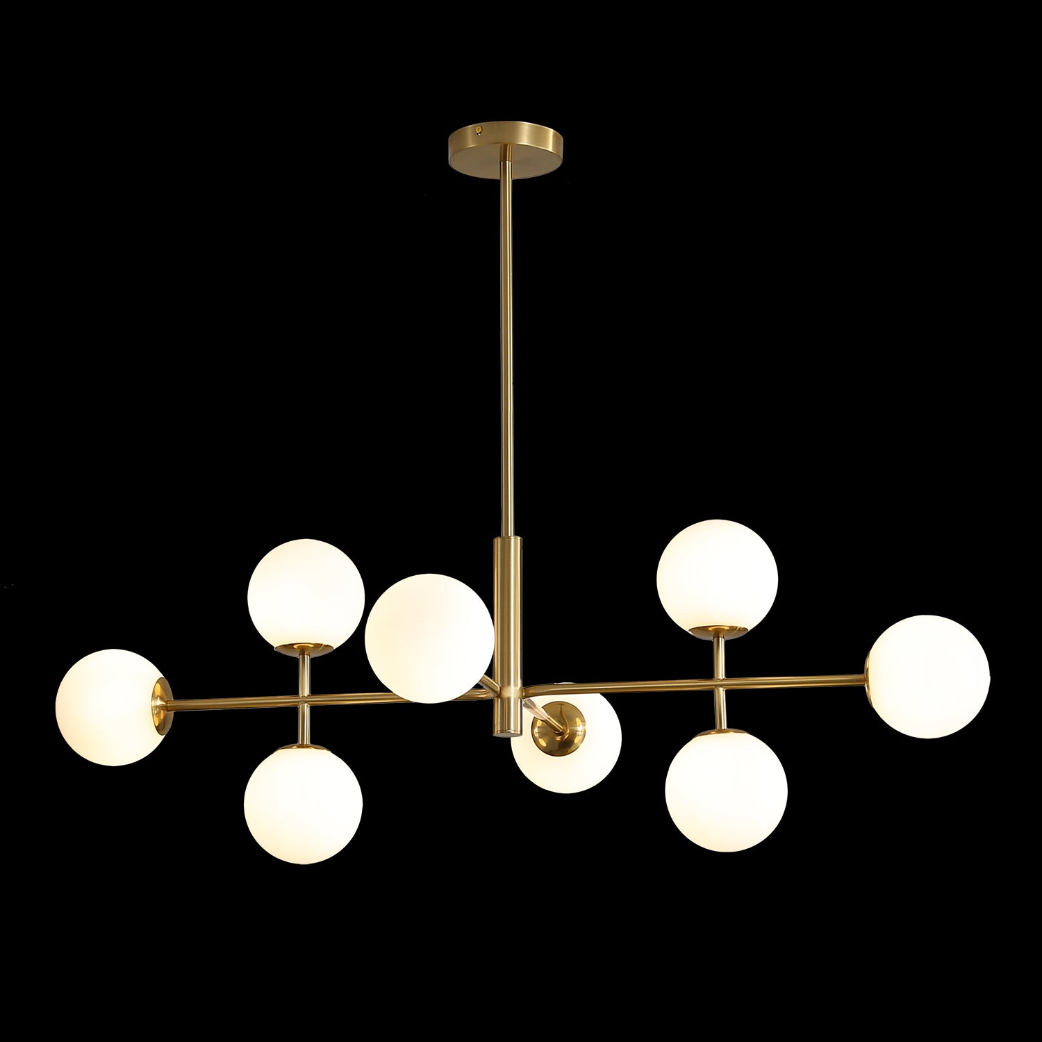 DORIS SARKIT 8L ANTIKA GOLD Ø95X115 CM 8XG9 LED 