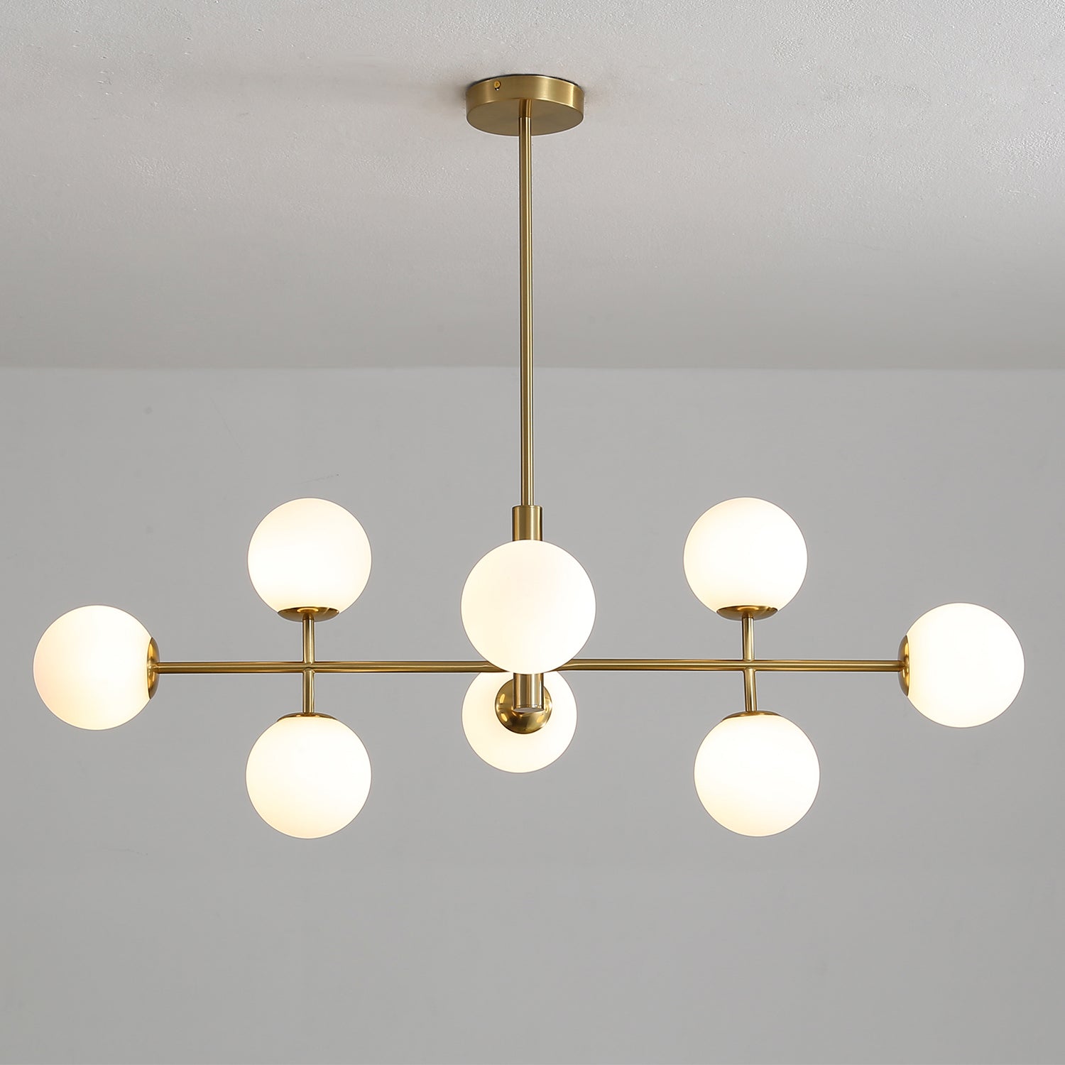 DORIS SARKIT 8L ANTIKA GOLD Ø95X115 CM 8XG9 LED 