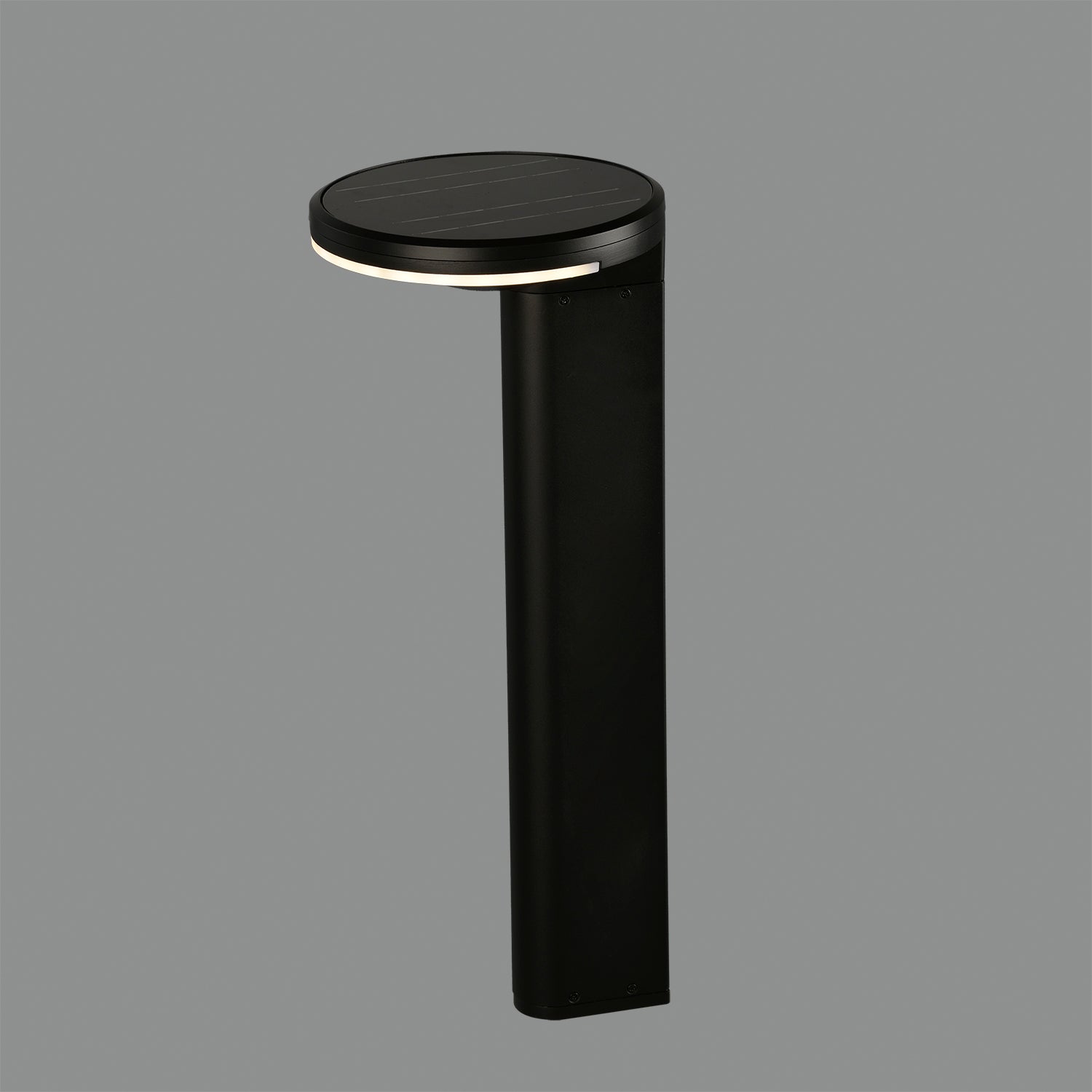 Gloss Solar Bolard 1L Antrasit Ø24,5X60 Cm Led 1X5W 3000K Ip65