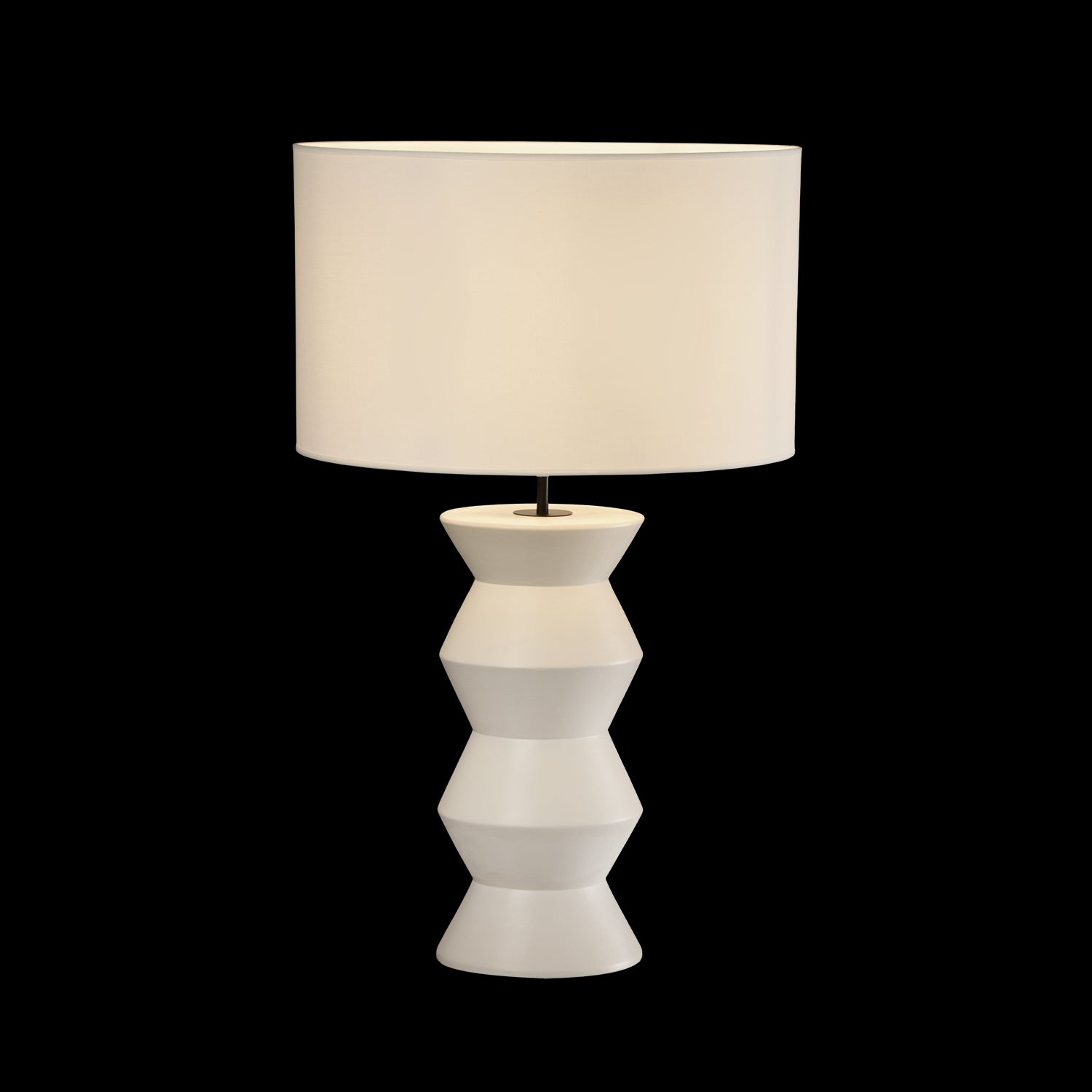 Ibiza Masa Lambasi 1L Mat Beyaz Ø20X57,5 Cm E27 Led 1X15W