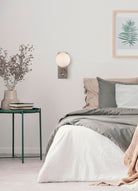 Kin Apli̇k Nikel Ø10,5X28X17,7 Cm Led 1X8W+1X3W 2700K