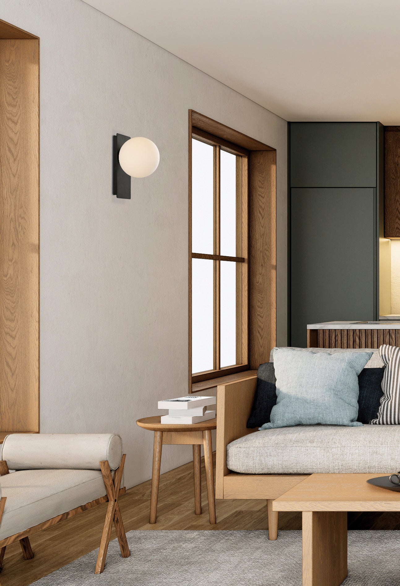 Kin Apli̇k Si̇yah Ø8X24X17,7 Cm Led 1X8W 2700K