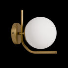 MAUI APLİK 1L OPAL-ANTIKA GOLD Ø15X20 CM E27 1X20W 