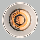 Pipe Sarkit Beyaz Ø10X13 Cm H Max.240 Cm Led Cob 1X18W 3000K