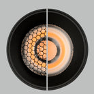 Pipe Sarkit Si̇yah Ø10X13 Cm H Max.240 Cm Led Cob 1X18W 3000K