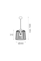 A.c.b Iluminacion-Tao Sarkit 1l Black-Dekoratif Aydınlatma-2-Milagron.com