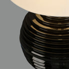 Tarifa Masa Lambasi 1L Parlak Si̇yah Ø42X65 Cm E27 Led 1X15W