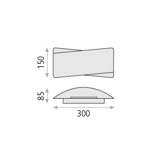 Unax Apli̇k 1L Satin Nickel Ø30X15 Cm E27 1X20W