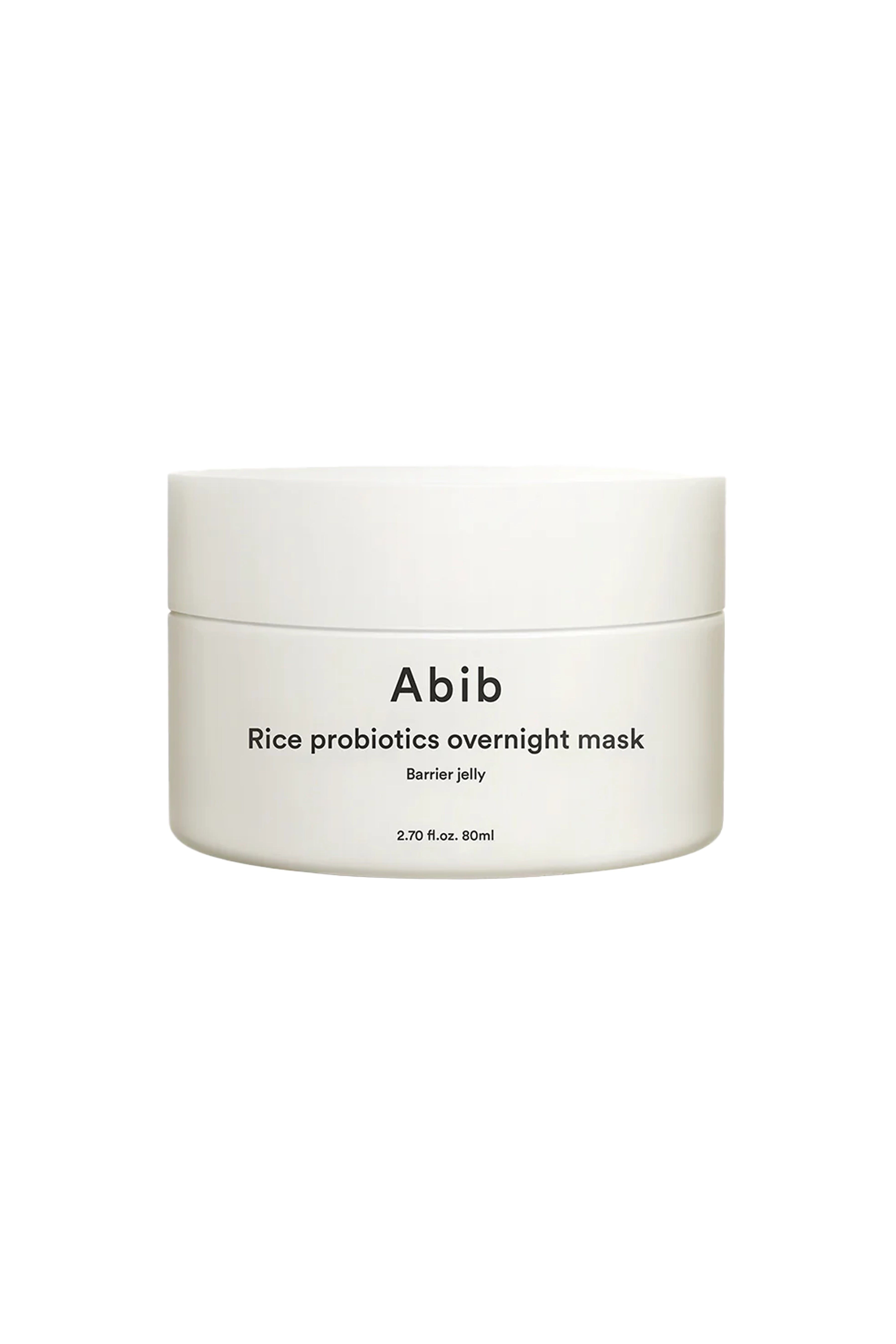 Abib-Rice Probiotics Overnight Mask Barrier Jelly 80ml Bariyer Kalkanı Probiyotik Gece Maskesi-Yüz Maskesi-1-Milagron.com