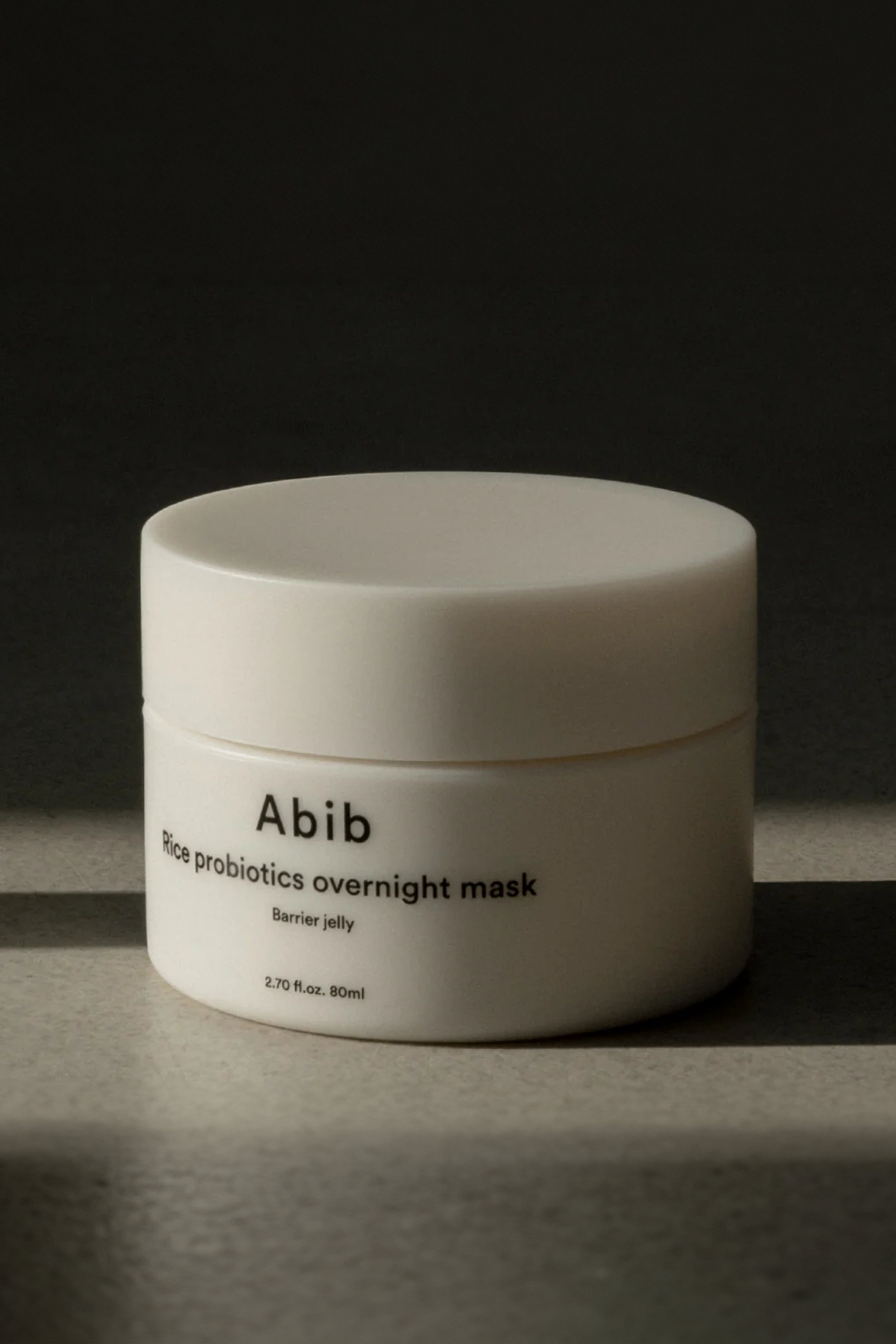 Abib-Rice Probiotics Overnight Mask Barrier Jelly 80ml Bariyer Kalkanı Probiyotik Gece Maskesi-Yüz Maskesi-5-Milagron.com