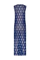 Ace Nayman-Adele Monogram Mesh Dress-Elbise-3-Milagron.com