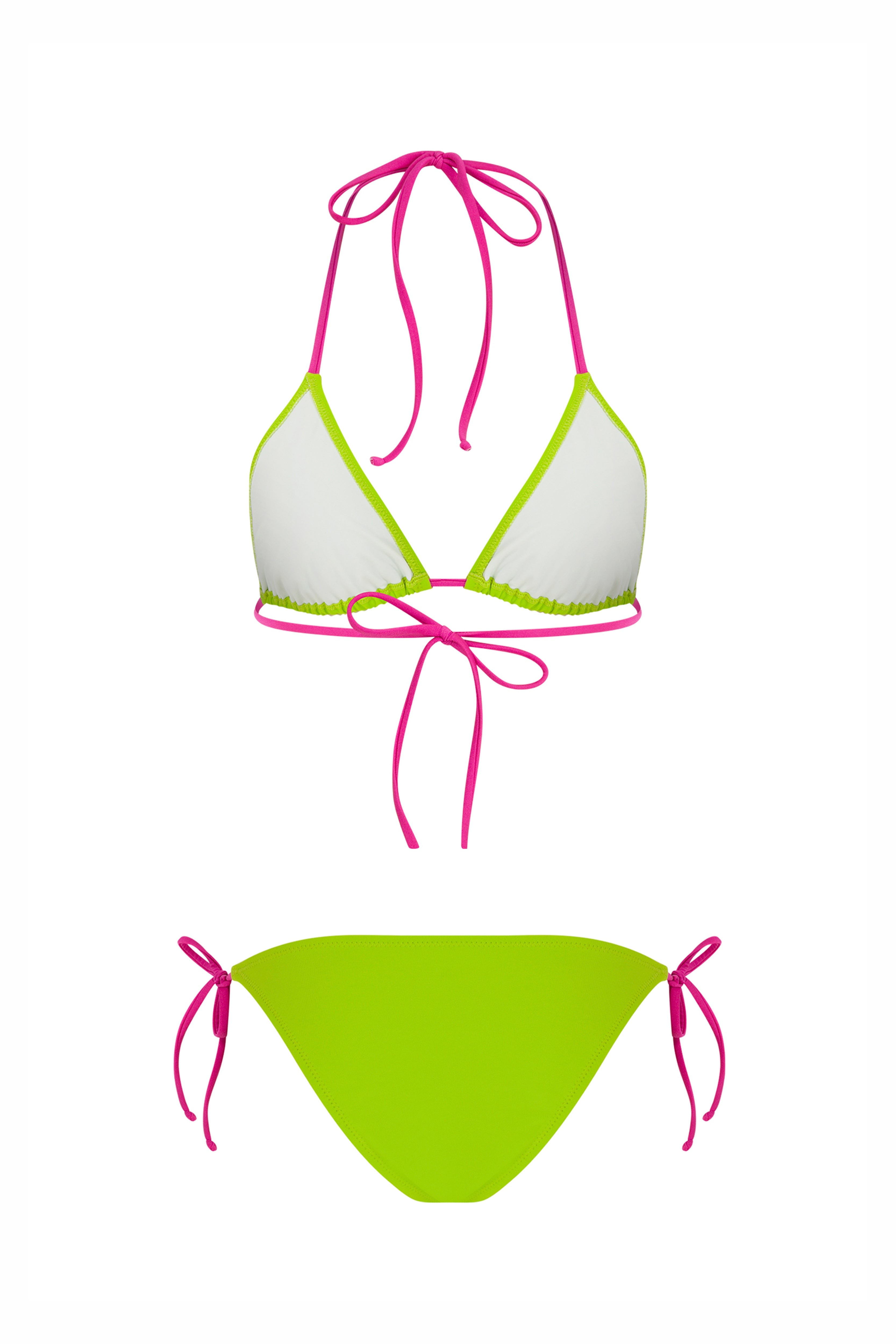 Ally Lime Bikini Set