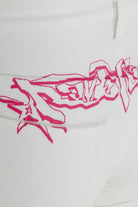 Ace Nayman-Amaya White Denim Shorts-Şort-3-Milagron.com