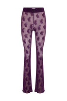 Berry Mesh Pants - 1