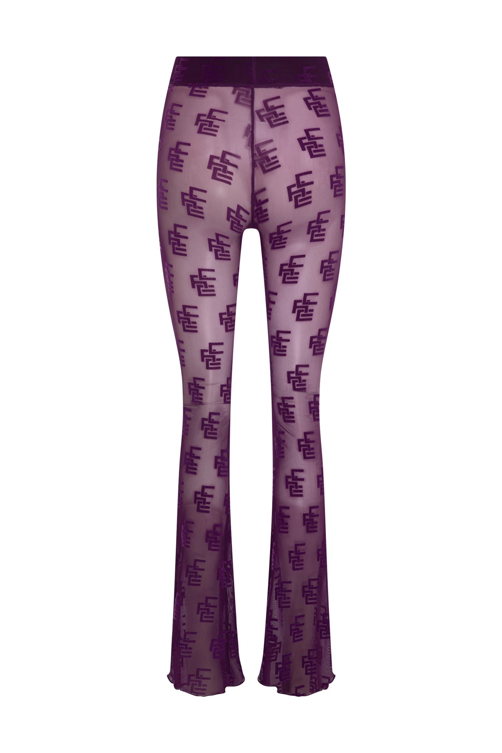 Berry Mesh Pants - 2