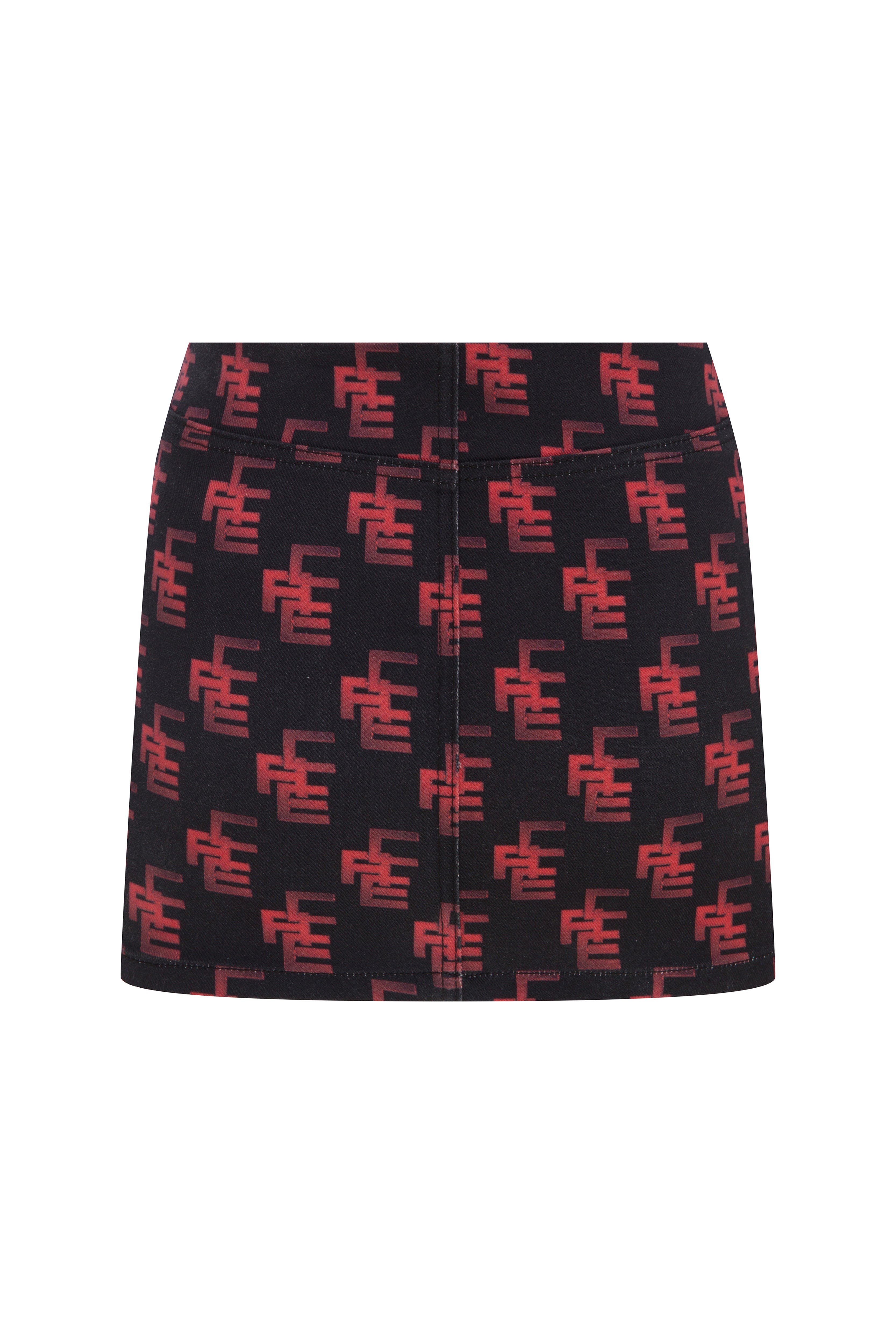 Ace Nayman-Biana Monogram Skirt-2-Milagron.com