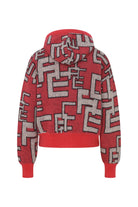 Cassia Hooded Monogram Cardigan