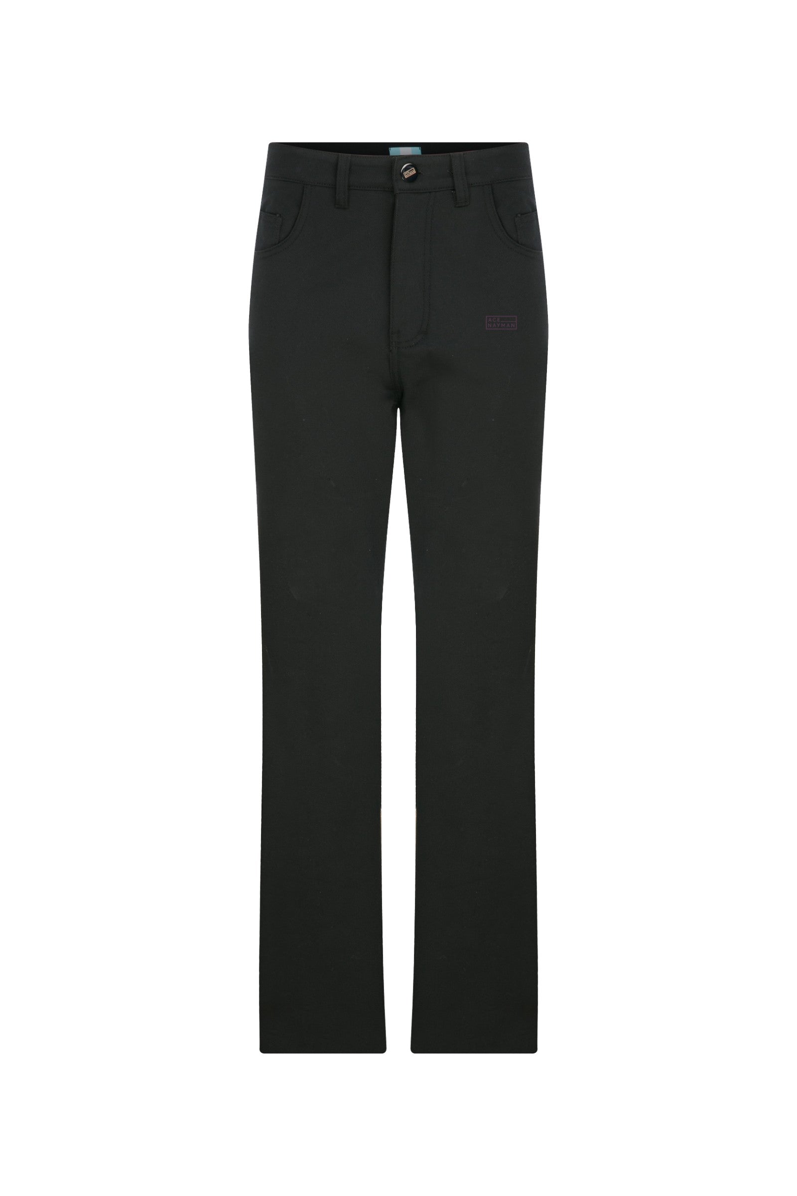 Ace Nayman-Dean Black Pants-Pantolon-1-Milagron.com